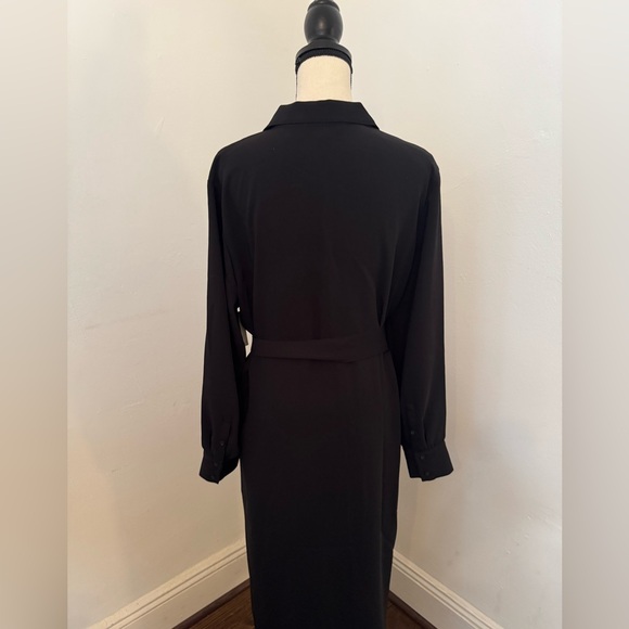 Nordstrom Long Sleeve Belted Pockets Shirtdress Size Large NWT - Picture 6 of 9